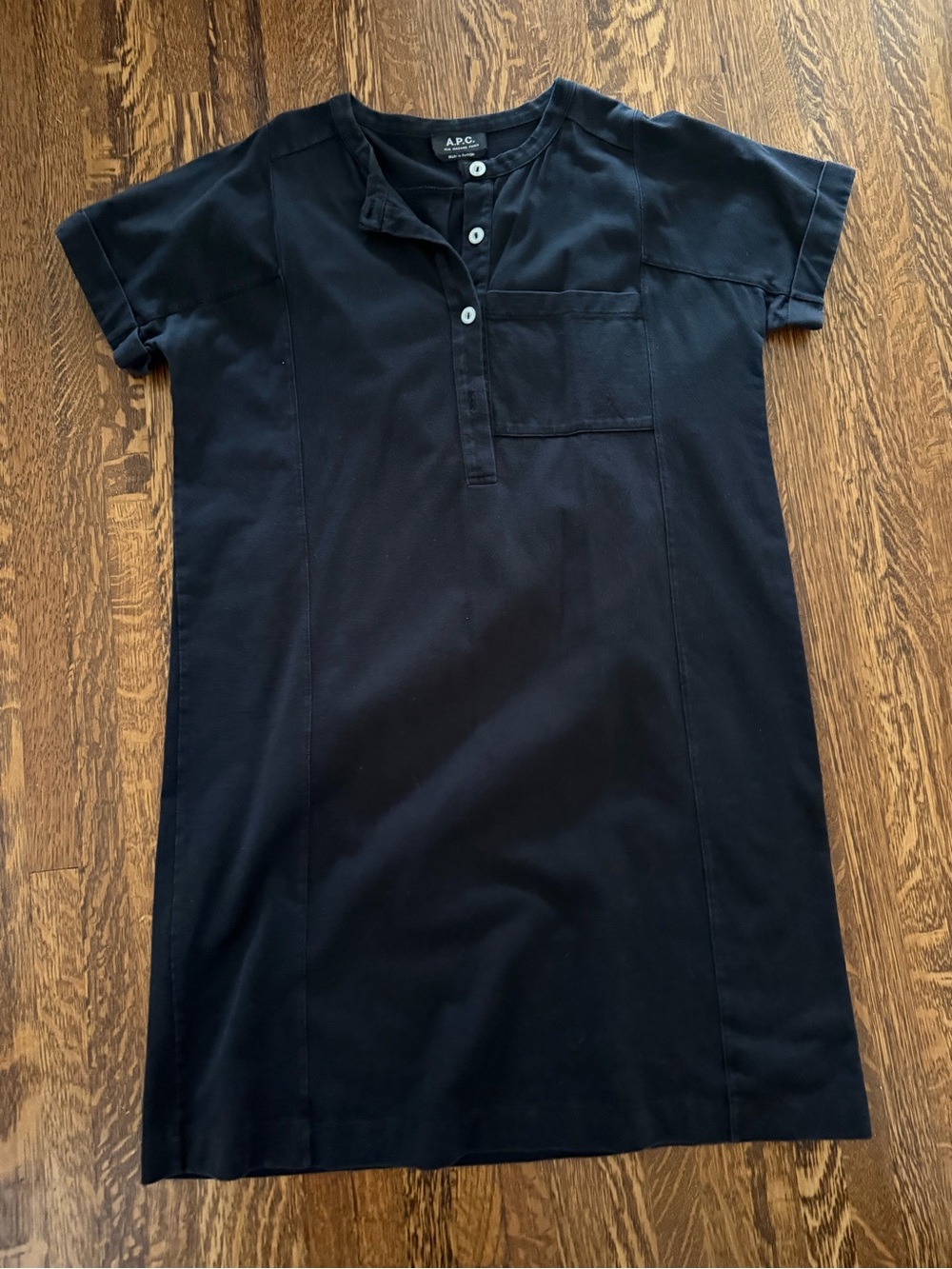 A.P.C. Black Women's Cotton Dress size small